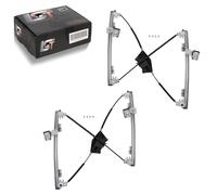 2X Alzavetro Manuale Anteriore Sinistro Destro Per SKODA FABIA I 1 6Y 99-08