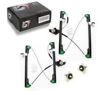 2X Alzavetro Manuale Set Ancoraggio Davanti Per VW TRANSPORTER T5 T6