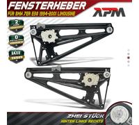 2X Alzavetro Posteriore L+R Per BMW 7 Serie E38 1994-2001 Berlina