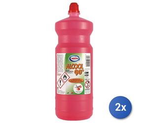 2x Amacasa Alcool Etilico Denaturato 1000 Ml.