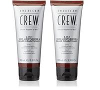 2X American Crew 2In1 Idratante E Balsamo Per Barba 100Ml Nuovo (108)