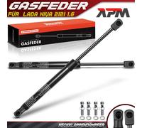 2x Ametrra Gasfeder Ammortizzatori Portellone 450mm 340N Per Lada Niva 2121