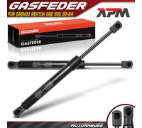 2x Ammortizzatore A Gas Cofano 310 mm 430 N Per Daewoo Rexton GAB Ssangyong SUV