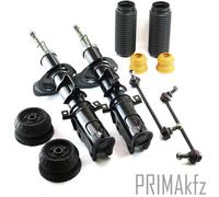 2x Ammortizzatore Anteriore + Supporto Manicotti-Polvere Barre Accoppiamento per