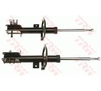 2x Ammortizzatore Assale anteriore Spina superiore JGM5789T TRW per CITROËN FIAT