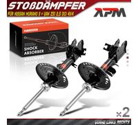 2X Ammortizzatori A Gas Anteriore Per Nissan Murano II + Van Z51 2.5 Dci 4X4