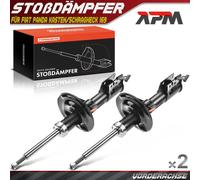2X Ammortizzatori A Gas Anteriori Per Fiat Panda Furgone/Compatta 169