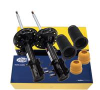 2x Ammortizzatori a gas + tamponi anteriori per OPEL Corsa D S07