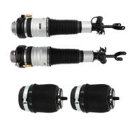 2x Ammortizzatori ad aria Anteriore + 2x Rear Aria Borsa for Audi A6 S6 (C6 4F)