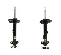2x Ammortizzatori ASHIKA Davanti S+D per BMW Z3 E36
