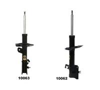 2x Ammortizzatori ASHIKA Davanti S+D per NISSAN QASHQAI I