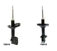 2x Ammortizzatori ASHIKA Davanti S+D per SUBARU FORESTER II