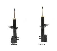2x Ammortizzatori ASHIKA Davanti S+D per SUBARU, SUZUKI IGNIS II, JUSTY III