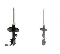 2x Ammortizzatori ASHIKA Retro S+D per SUZUKI LIANA