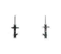 2x Ammortizzatori JAPANPARTS Davanti S+D per NISSAN X-TRAIL I