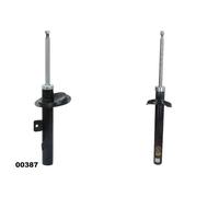 2x Ammortizzatori JAPKO S+D per PEUGEOT 607