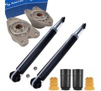 2X Ammortizzatori + KIT Di Protezione SACHS Per BMW F21 F23 F34 F31 F33 F36