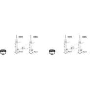 2x Ammortizzatori MONROE Davanti S+D per PEUGEOT 2008