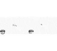 2x Ammortizzatori MONROE Davanti S+D per SAAB 44077 II, 45172, 9-3X