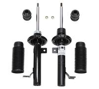 2x Ammortizzatori + Parapolvere anteriori per FORD FIESTA V (Van); MAZDA 2