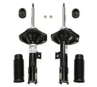 2x Ammortizzatori + Parapolvere anteriori per PEUGEOT 4007; MITSUBISHI; CITROËN