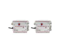 2X Amplificatore Splitter per TV Via Cavo A 3 Vie 8620SA3 20dB Antenna TV Digitale Amplificatore di Segnale Apparecchiature TV Domestiche Spina UE