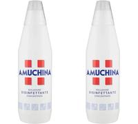 2x Amuchina Concentrata Soluzione Disinfettante Concentrata Per Alimenti 2x1Lt