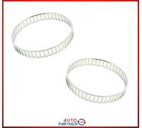 2X Anello ABS Sensore Albero Motore Per BMW 1ER E81 E87 E82 E88 Posteriore