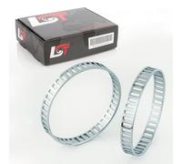 2x Anello ABS Sensore Asse Ant. Entrambi i Lati 45 Denti per Audi A8 Nuovo