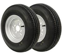 2x Anhängerrad Ruota Completa 4.50-10 400kg Lk 4x100 Maturo per Stema Deli 2025