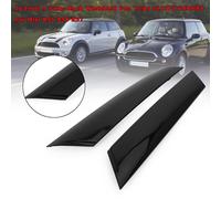 2x Anteriore A Pilastro Nero Parabrezza Post Trim Per Mini R55 R56 R57 IT