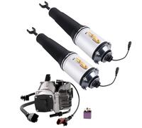 2X Anteriore Aria Sospensioni+ Compressore For Audi A8 D3 4E S8 Quattro