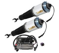 2X Anteriore Aria Sospensioni+ Compressore For Audi A8 D3 4E S8 Quattro