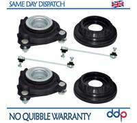 2x Anteriore Montante Sospensione Supporti, Cuscinetti & Biellette Kit Per Ford