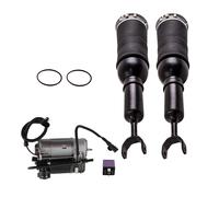 2X Anteriore Sospensioni Pneumatiche + Compressore for Audi A6 C5 4B Allroad
