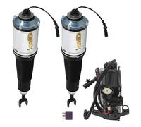 2X Anteriore sospensioni pneumatiche + Compressore for AUDI A8 D3 4E S8 Quattro