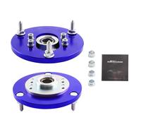 2x Anteriori Piastre camber for BMW E46 3 Series 1998-2005 regolabile