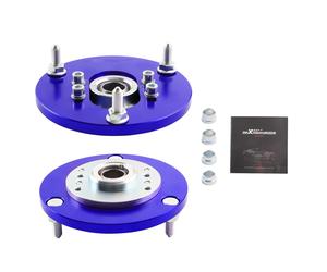 2x Anteriori Piastre camber for BMW E46 3 Series 1998-2005 regolabile