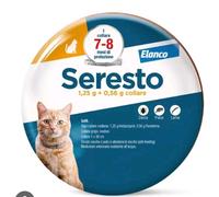 2x ANTIPARASSITARIO SERESTO GATTI ELANCO - CM 38 Originale 2 Collari New Pack
