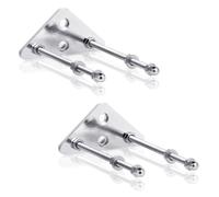 2X(Appendiabiti da Parete per Skateboard da 2 Pezzi per Esposizione e Conse7007