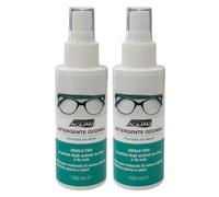 2x Aquam Detergente Occhiali Formula No-Alone 100ml