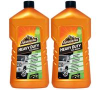 2x Armor All 2L Heavy Duty Shampoo per Auto Riforzante Sporco Lavaggio-Auto