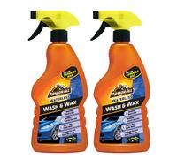 2x Armor All Wash & Wax senz' Acqua Auto-Wäsche Cera Senza Detergente Pulizia