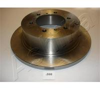 2x ASHIKA 61-05-598 Disco freno Posteriore per MITSUBISHI GALLOPER (JK-01)