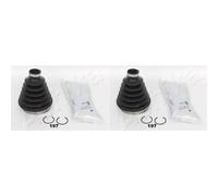 2x ASHIKA Soffietto Albero Motore per Nissan Qashqai + 2 I J10