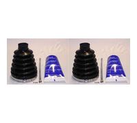 2x ASHIKA Soffietto Albero Motore per Suzuki Swift III Mz Ez Evento II