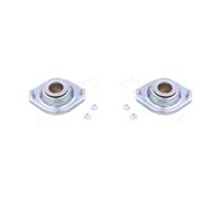 2x ASHIKA Supporto Ammortizzatore a Molla Frontale per Opel Agila (A) 1.2 16V