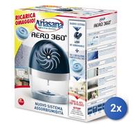 2x Assorbiumidità Henkel ARIASANA Aero 360, modello 1680962, per ridurre in