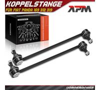 2x Asta Accoppiamento Pendola ad Anteriore Sinistra Destra per Fiat Panda 169