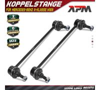 2x Asta Accoppiamento Pendola ad Frontale SX Dx per Mercedes-Benz a-Classe W169